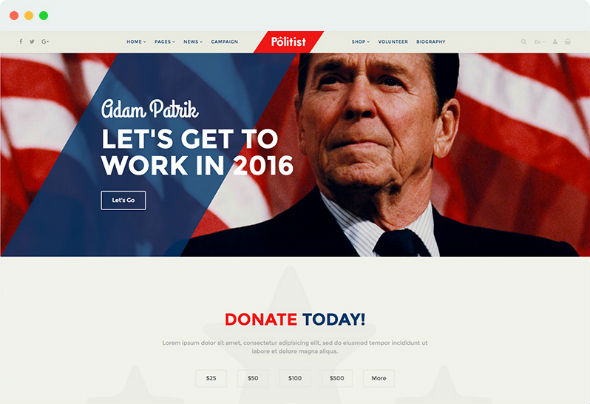 Joomshaper Politist - Joomla Template