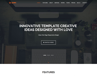 Joomshaper Qubic - Joomla Template
