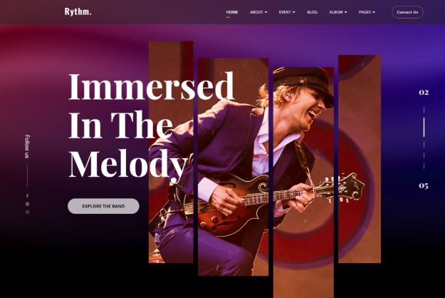 Joomshaper Rythm - Joomla Templates