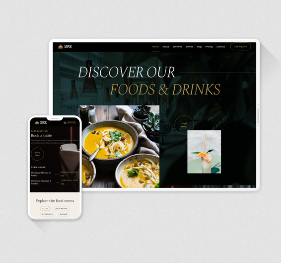 Joomshaper Savor - A Multipurpose Restaurant & Cafe Joomla Template