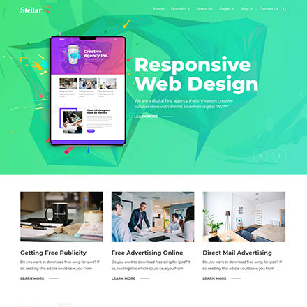 Joomshaper Stellar - Joomla Template