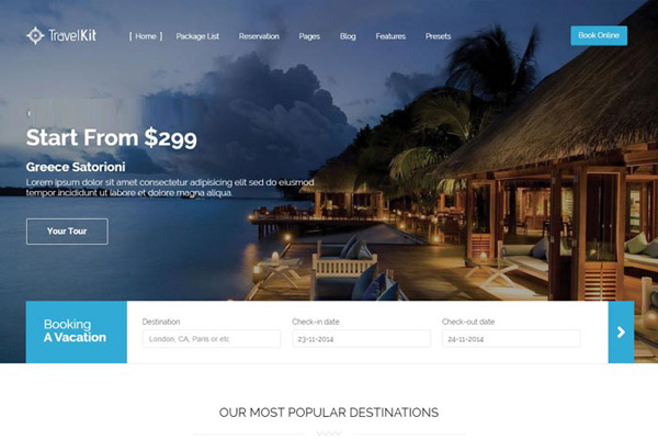 Joomshaper Travel Kit - Joomla Template