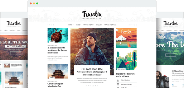 Joomshaper Travelia - Joomla Template