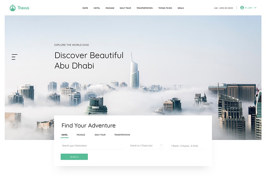 Joomshaper Travus - Joomla Templates