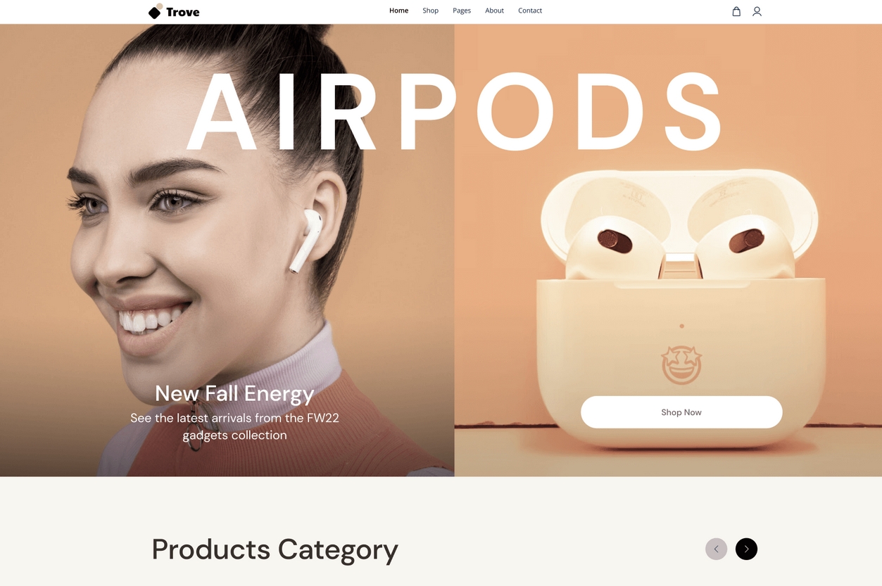 Joomshaper Trove - A Joomla Ecommerce Template For Gadget & Electronics Shops