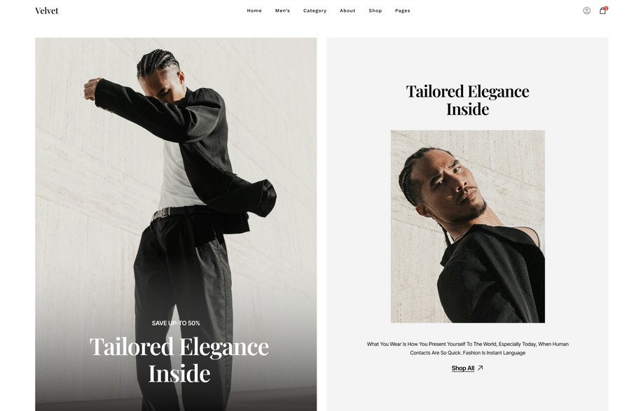 Joomshaper Velvet - An All-in-one Ecommerce Template For Fashion