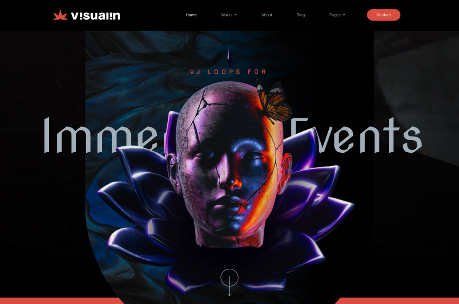 Joomshaper Visualin - Exclusive Joomla Template For Visual Jockey