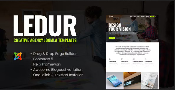 Ledur - Creative Agency Joomla Templates