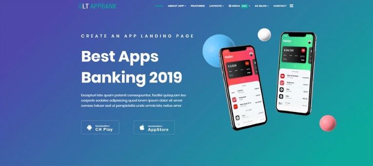 Lttheme Appbank - Joomla Template
