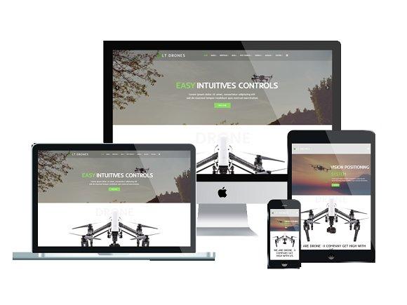 Lttheme Drones - Joomla Template