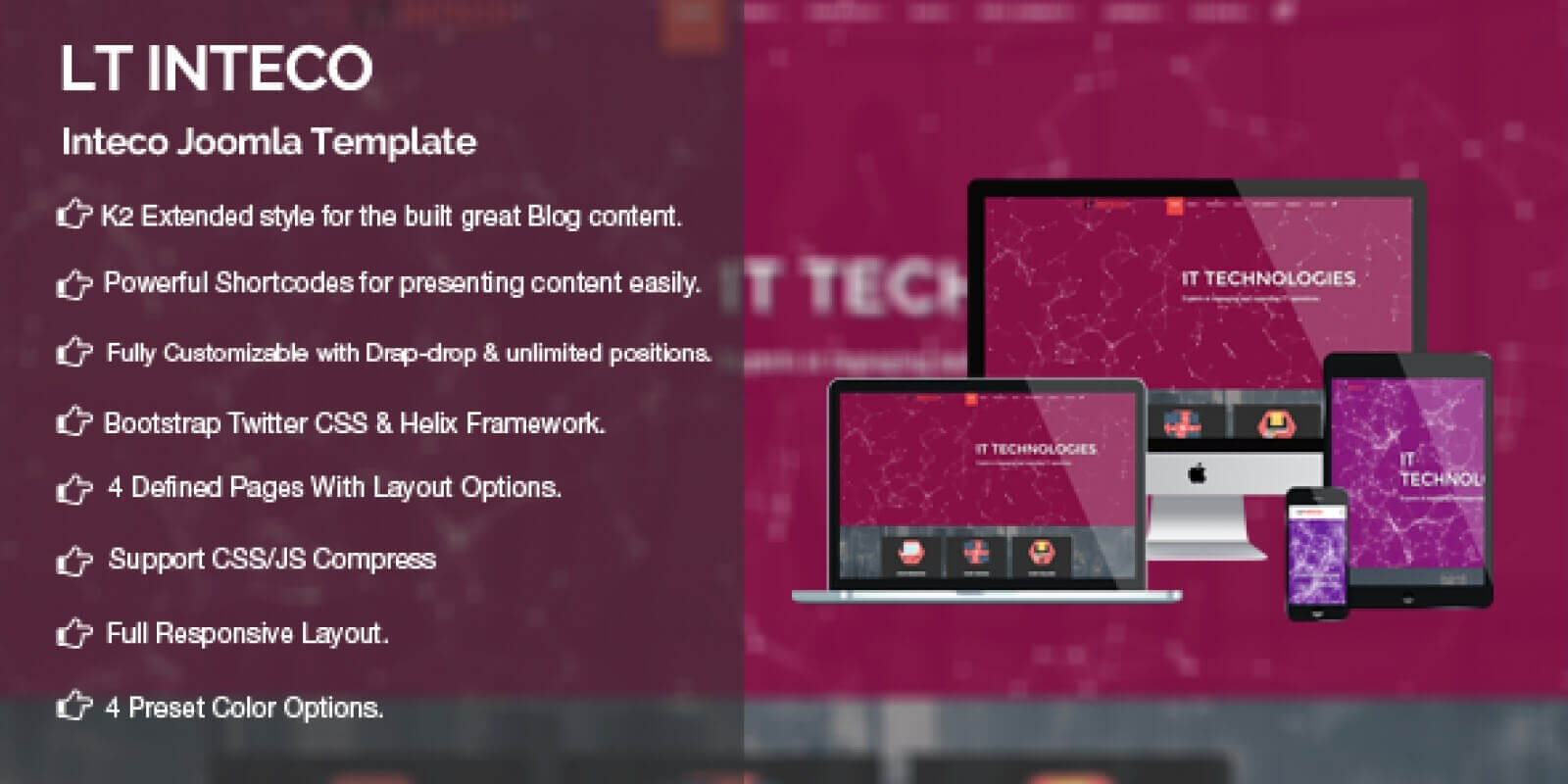 Lttheme Inteco - Joomla Template