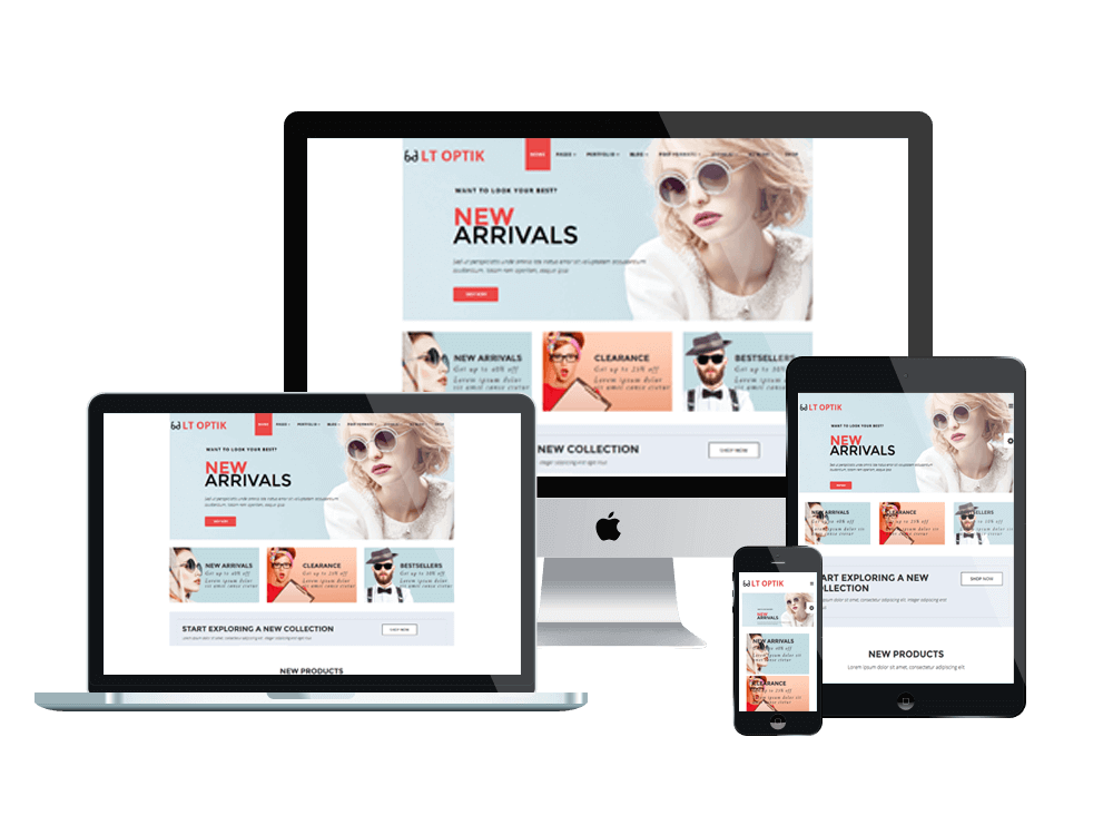 Lttheme Optik - Joomla Template