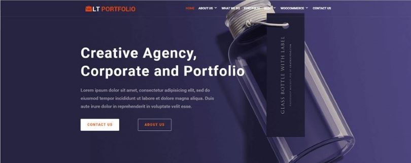 Lttheme Portfolio - Joomla Template