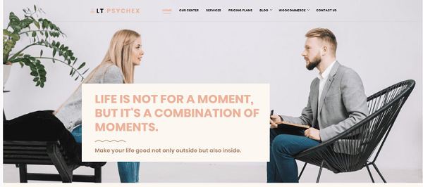 Lttheme Psychex - Healthcare Premium Joomla Template
