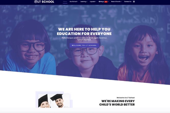 Lttheme School - Education Premium Joomla Template