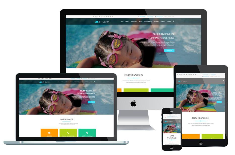 Lttheme Swim - Joomla Template