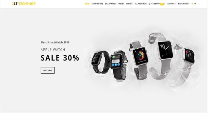 Lttheme Tech Shop - Joomla Template