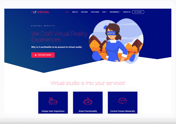 Lttheme Virtual - Joomla Template