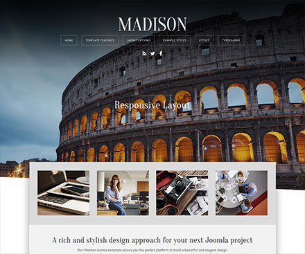 Madison - Joomla Template