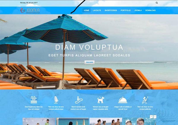 Mixwebtemplates Joomla147 - Travel & Tourism Joomla Template