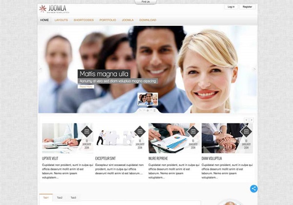 Mixwebtemplates Joomla151 - Corporate Business Joomla Template