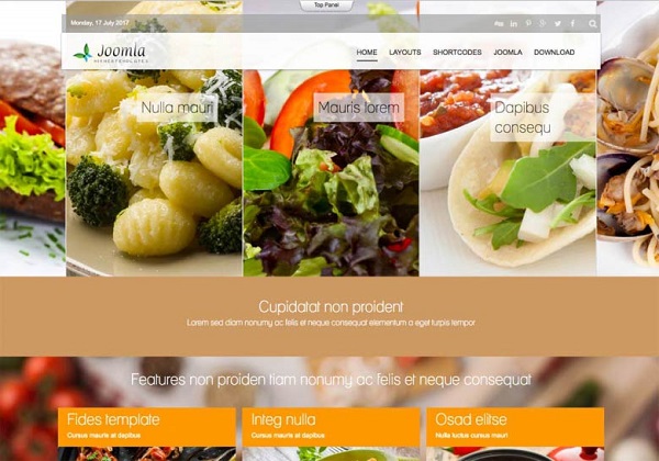 Mixwebtemplates Joomla155 - Restaurant And Bistro Joomla Template