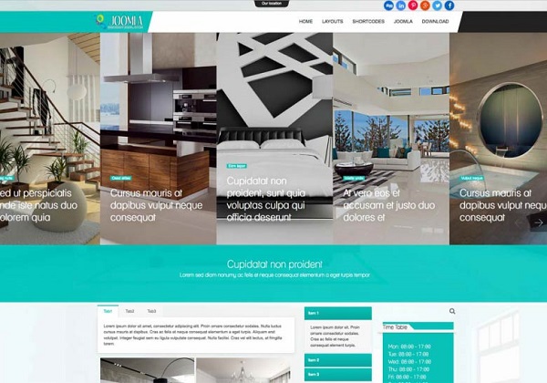 Mixwebtemplates Joomla159 - Interior Design And Architecture Joomla Template