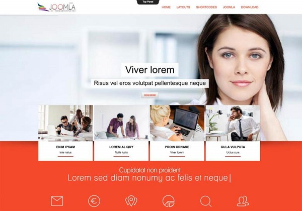 Mixwebtemplates Joomla160 - Joomla Business Agency Template