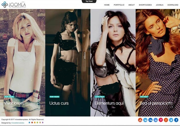 Mixwebtemplates Joomla161 - Photography Joomla Template