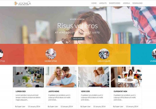 Mixwebtemplates Joomla170 - Business Joomla Template