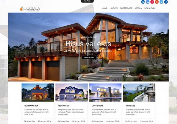 Mixwebtemplates Joomla171 - Architecture Joomla Template