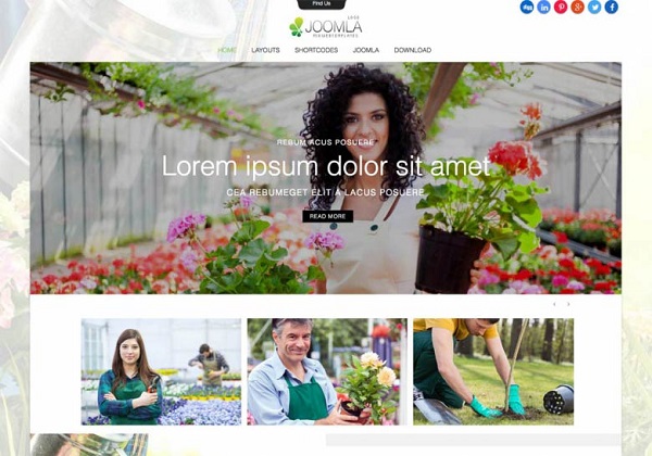 Mixwebtemplates Joomla172 - Featured - Landscape Joomla Template