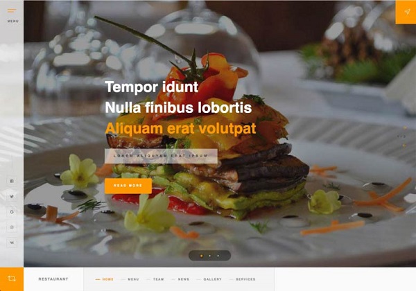 Mixwebtemplates Joomla176 - Featured - Bistro And Restaurant Joomla Template