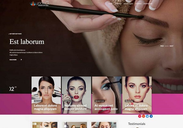 Mixwebtemplates Joomla179 - Spa And Beauty Salon Joomla Template