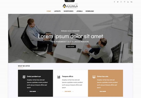 Mixwebtemplates Joomla185 - Startup Business Joomla Template