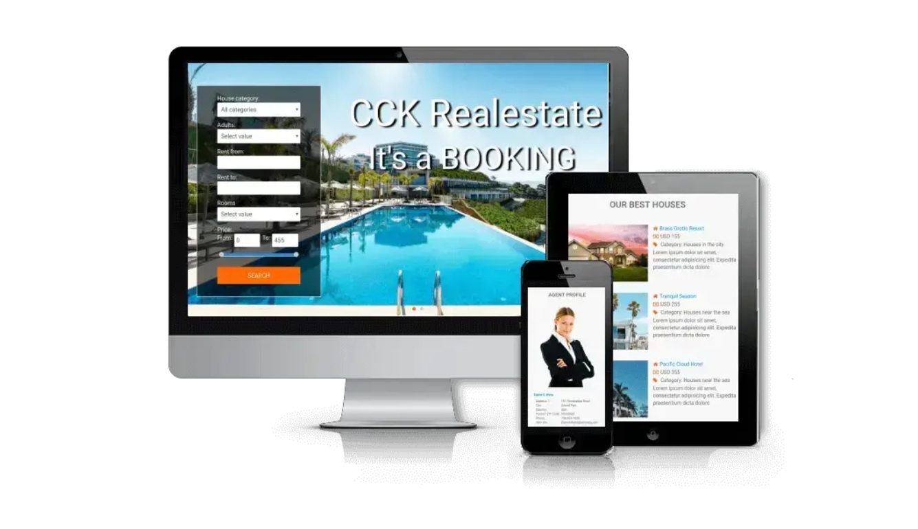 Ordasoft Booking - Real Estate Website Template