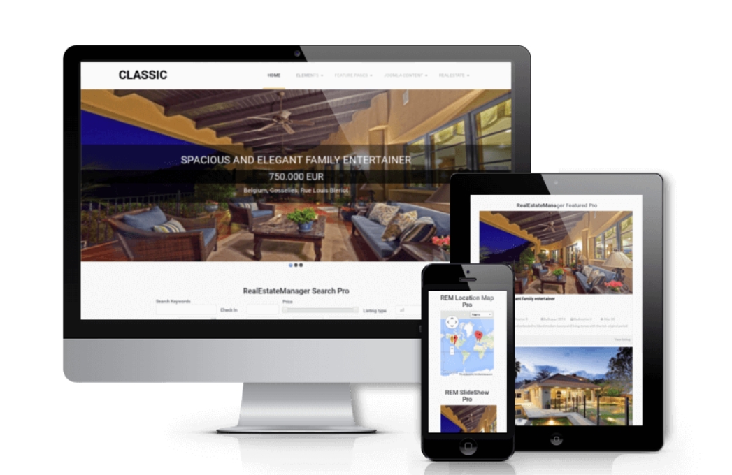 Ordasoft Classic - Real Estate Joomla Template