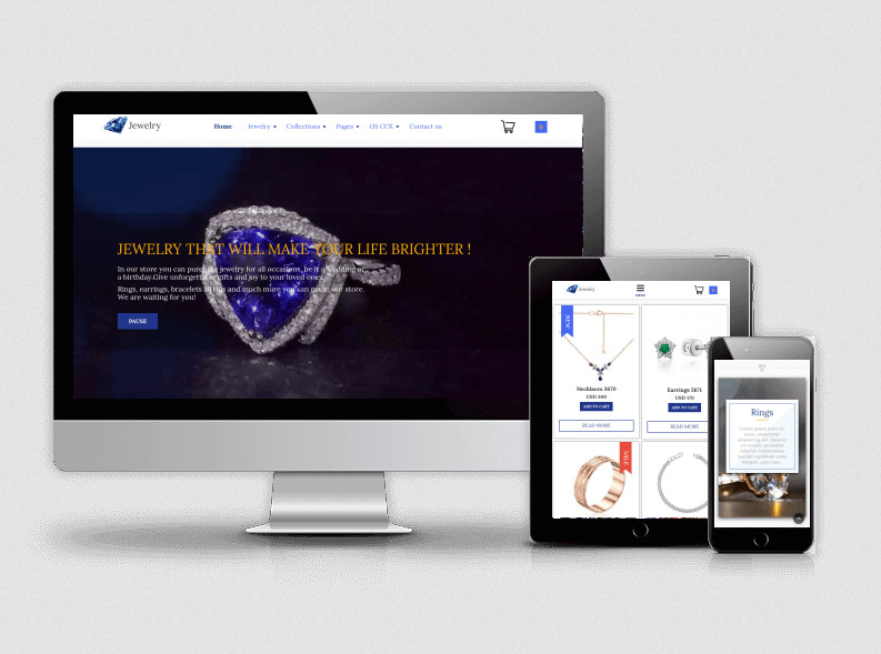 Ordasoft Jewelry - Joomla Ecommerce Template
