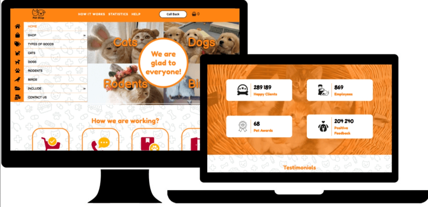 Ordasoft Pet Shop - Joomla Template