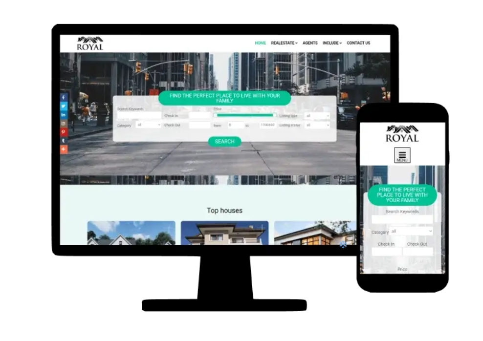 Ordasoft Royal Estate - Joomla Real Estate Template