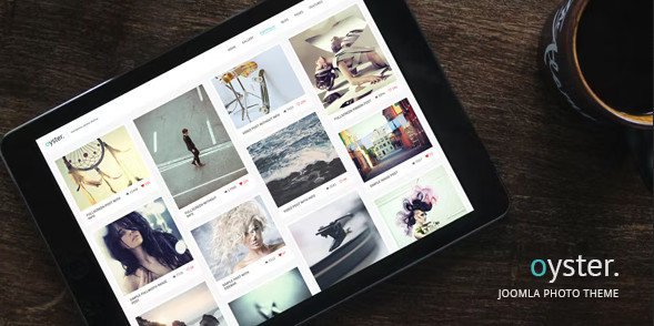 Oyster - Creative Photography Joomla Template