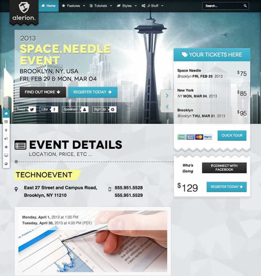 Rockettheme Alerion - Joomla Template