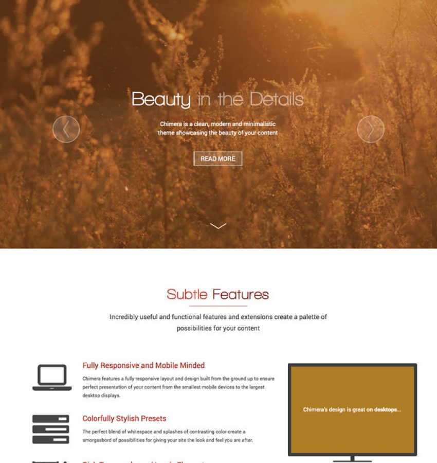 Rockettheme Chimera - Joomla Template