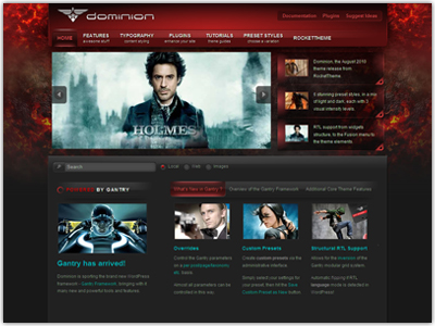 Rockettheme Dominion - Joomla Template
