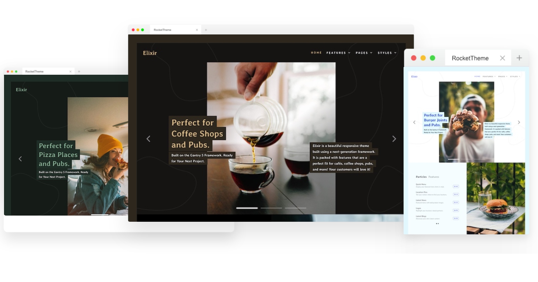 Rockettheme Elixir - Joomla Templates