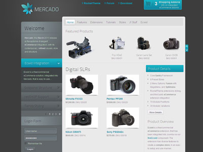 Rockettheme Mercado - Joomla Template