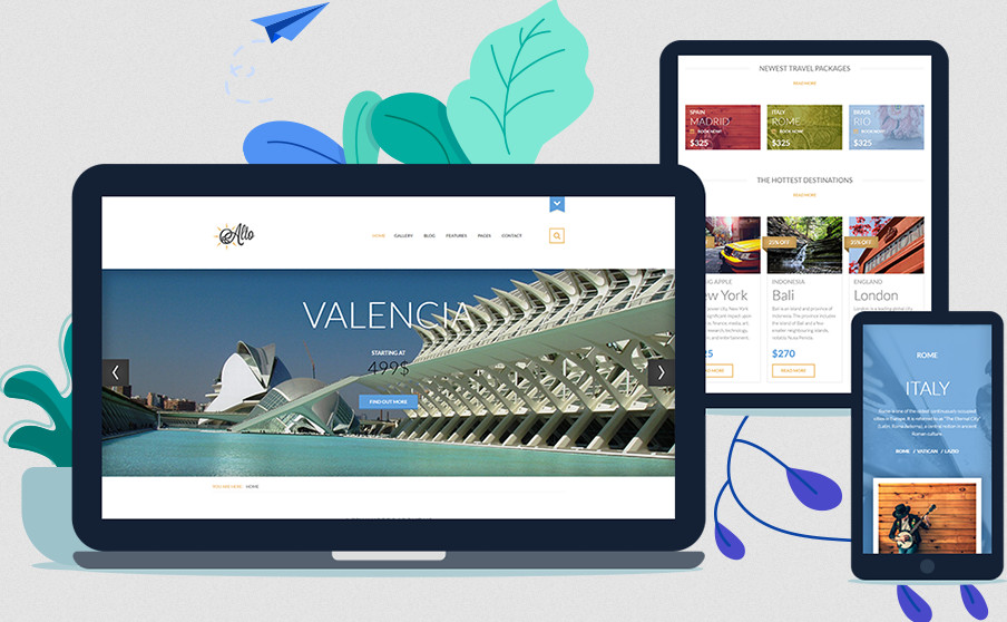 Rsalto! - Responsive Template For Joomla
