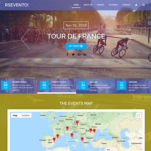 Rsevento! 2 - Joomla Template