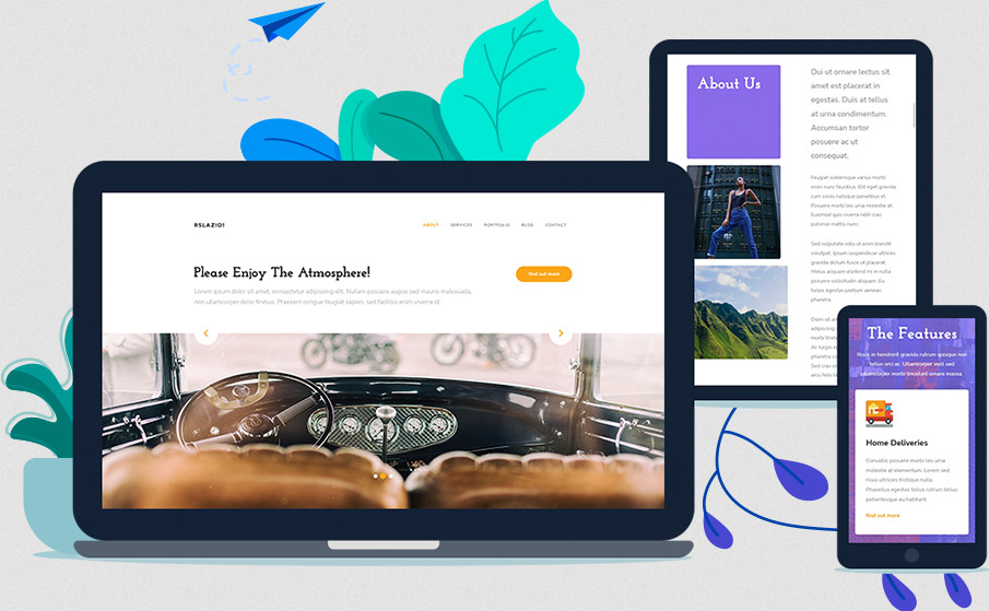 Rslazio! - Bootstrap 5 Joomla 4 Template
