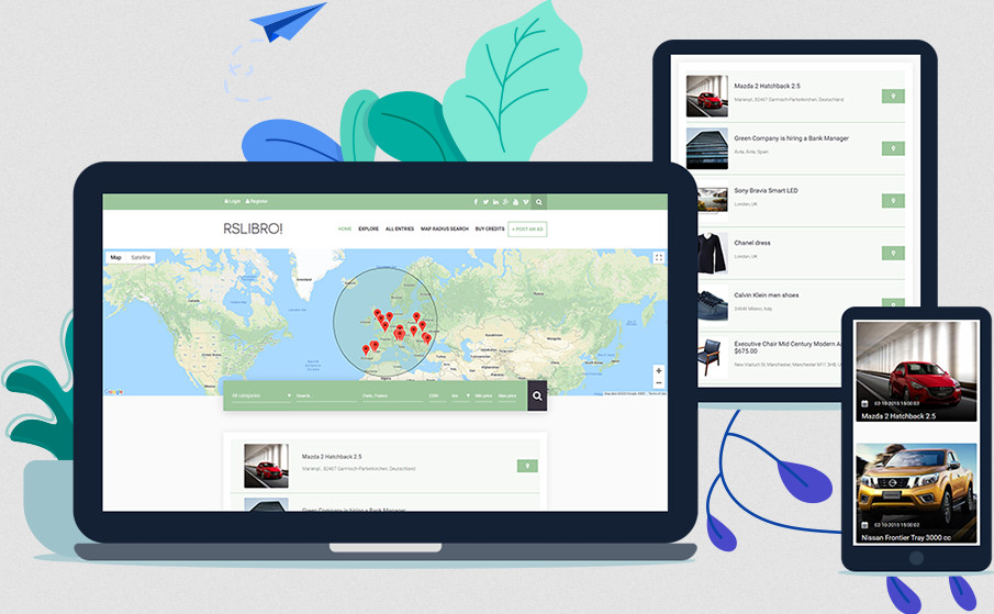 Rslibro! - Joomla Template